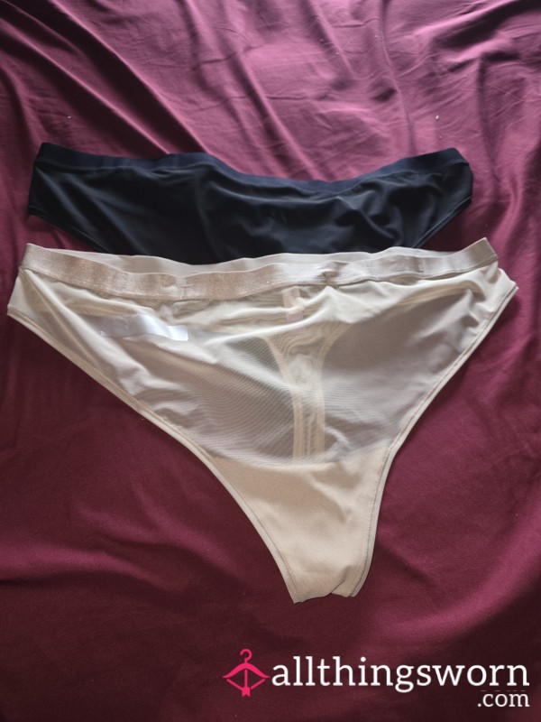 Nylon See-through Thongs