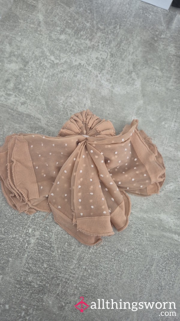 Nylon Skin Tone Pockerdot