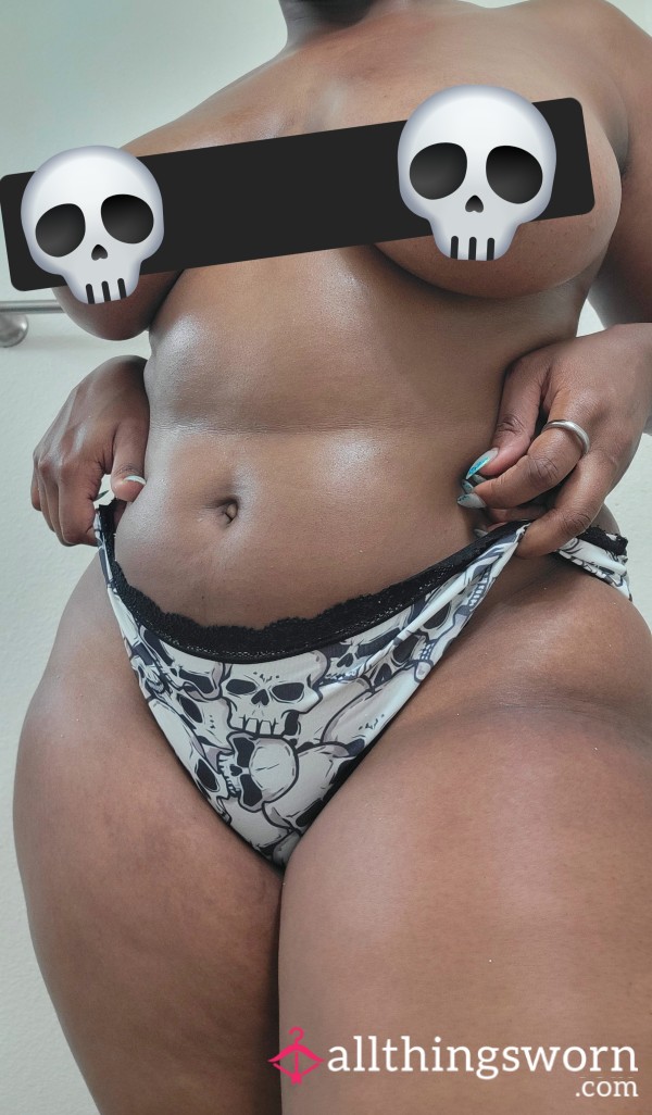 Nylon Skull Panties 🖤
