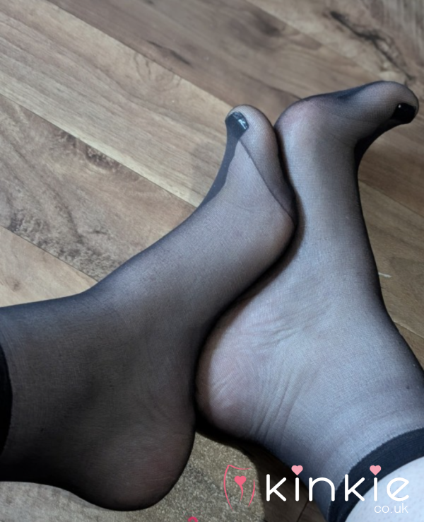 Nylon Socks To Rock Your C*ck