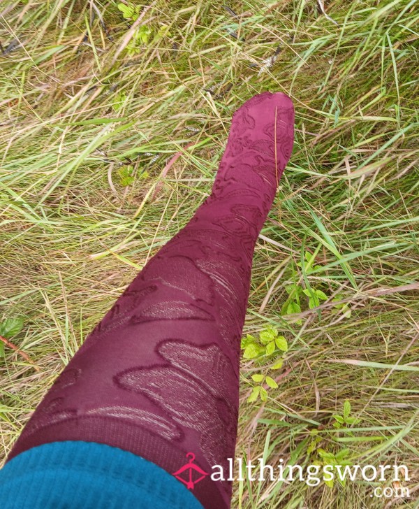 Nylon Trouser Socks, Nylon Knee High Tights