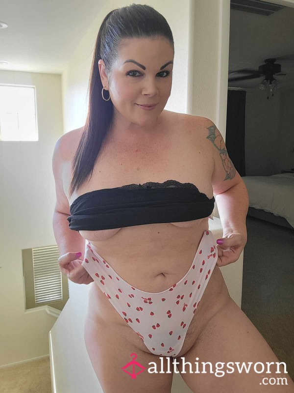 Nylong Strawberry Thong