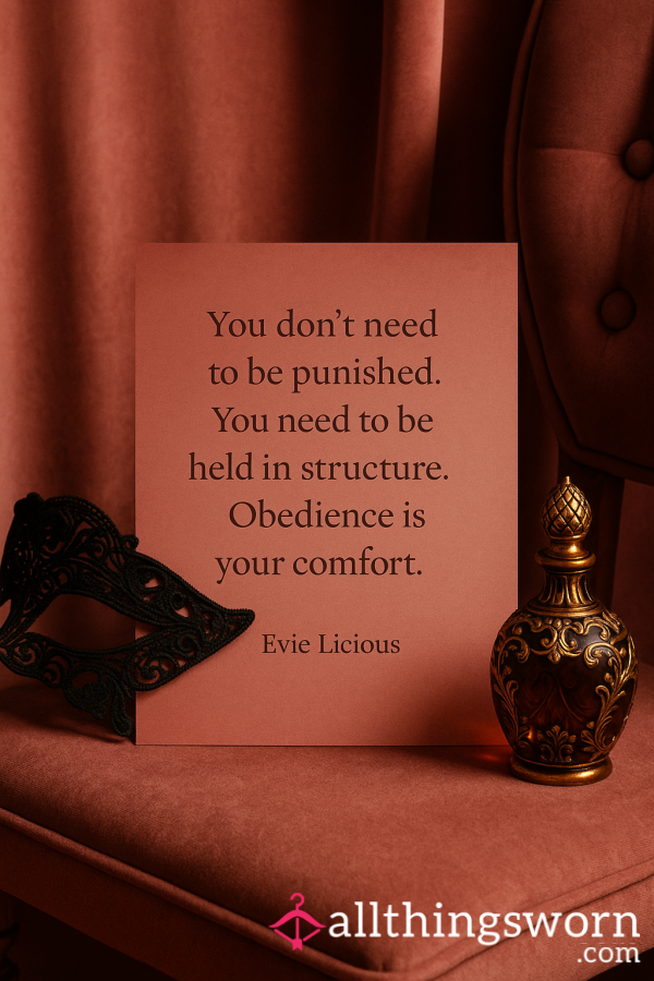 Obedience For The Overwhelmed 😮‍💨💋 Structure. Stillness. Surrender.