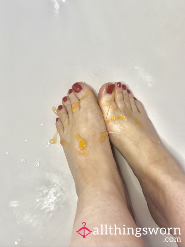 Obey Mummy And Watch Me Wash My Feet
