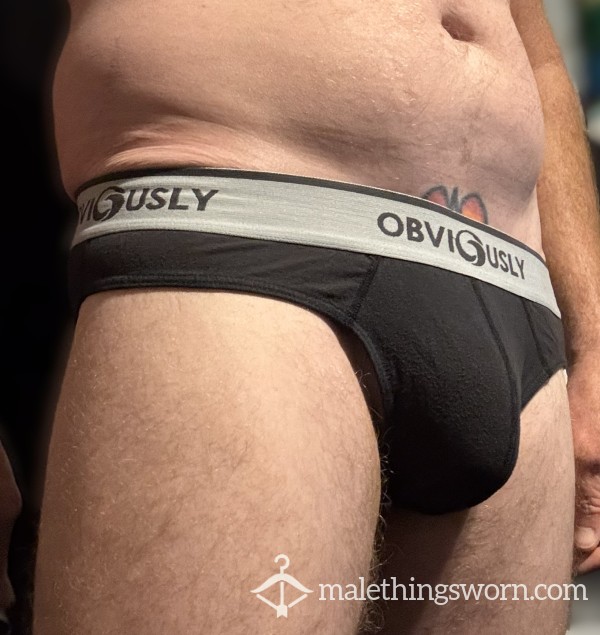 Obviously Briefs - Black - Size M (88)