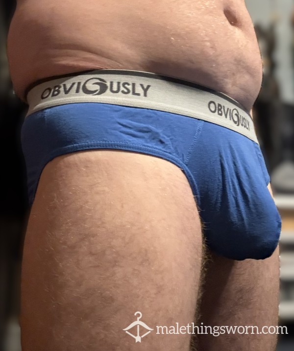 Obviously Briefs - Blue - Size M (86)