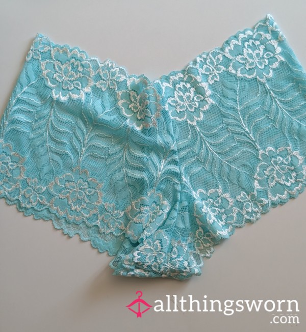 Ocean Breeze Lace Panties 🩵🌊