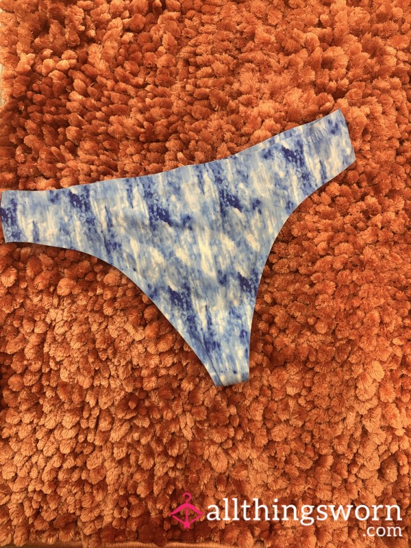 Ocean Vibes Tie-Dye Thong