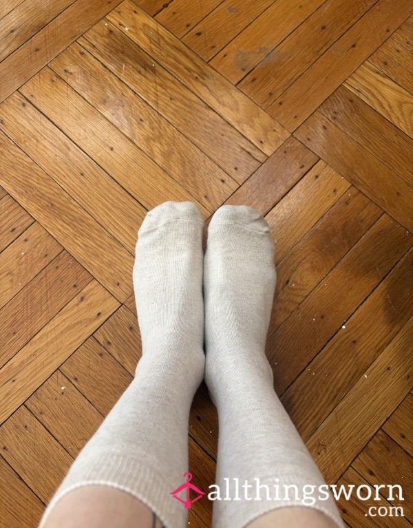 Off-White Creamy Crew Socks