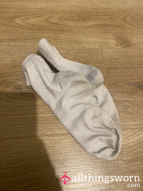 Off White Worn Sockies