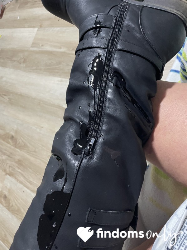 Oil On My Boots Clean It Off