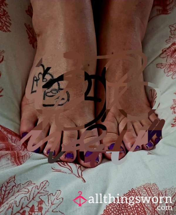 Oiled Feet