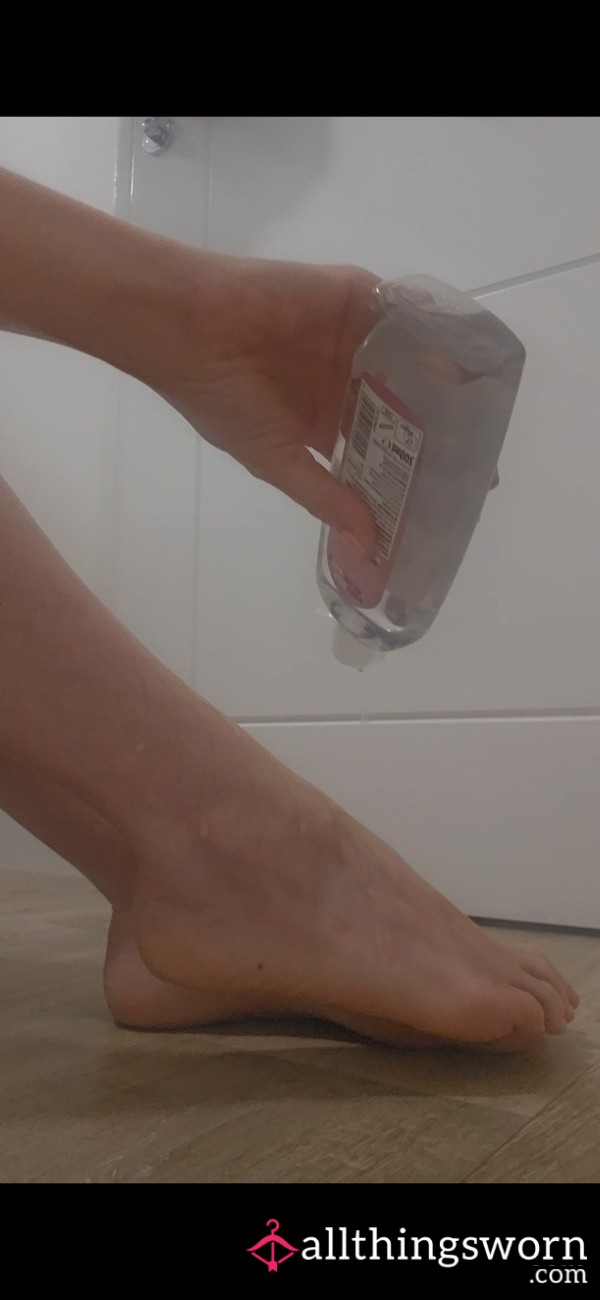Oily Feet Tease - 1min