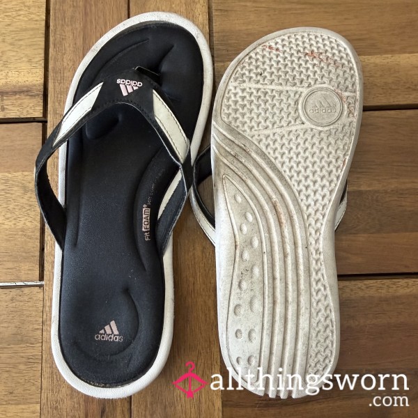 Old Adidas Flip-flops Starting To Get Smelly