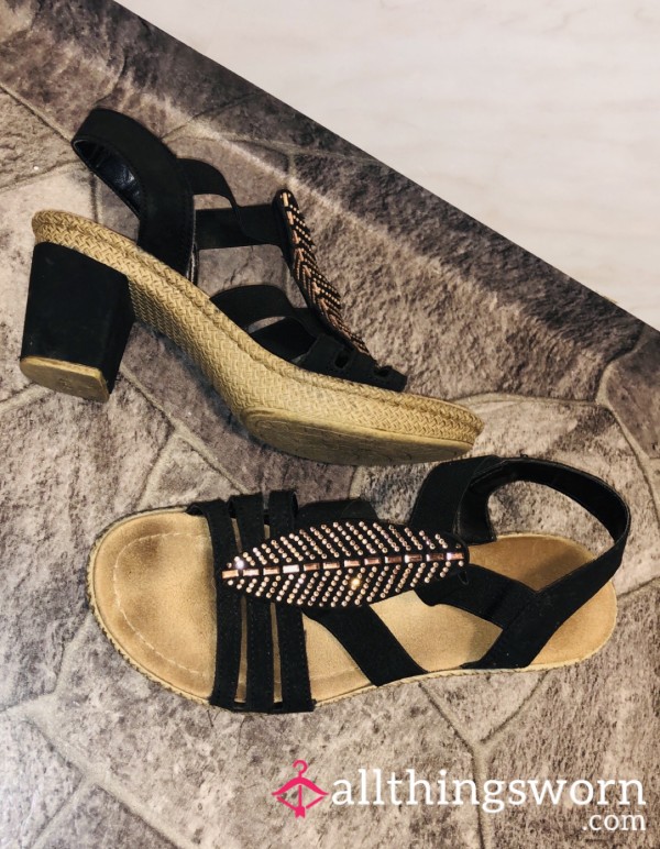 Old And Beautiful Summer Shoes