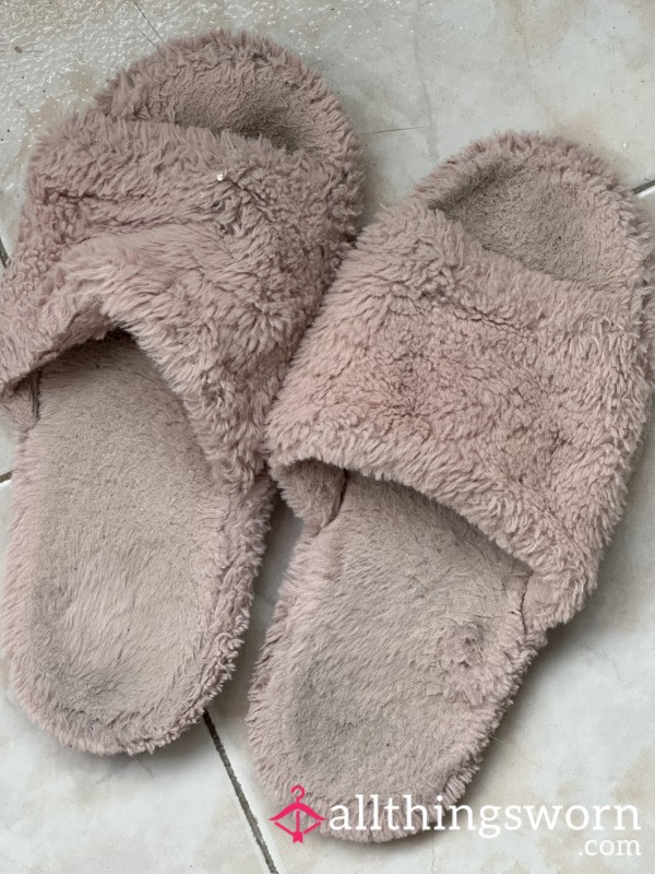 Old And Dirty Slippers
