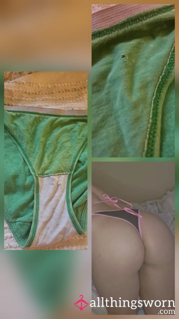 Old A** Green Undies With Holes