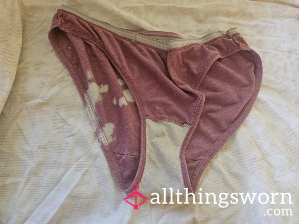 Old A** Panties Falling Apart
