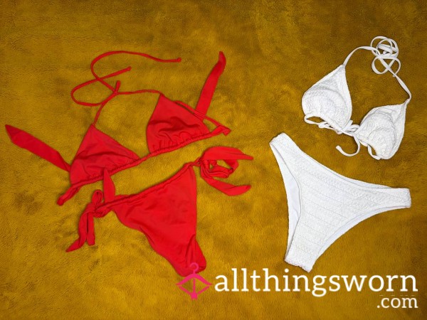 OLD BIKINI SETS ❤️🤍