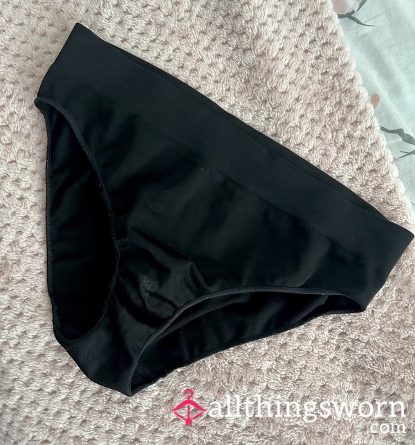 Old Black Brief Knickers