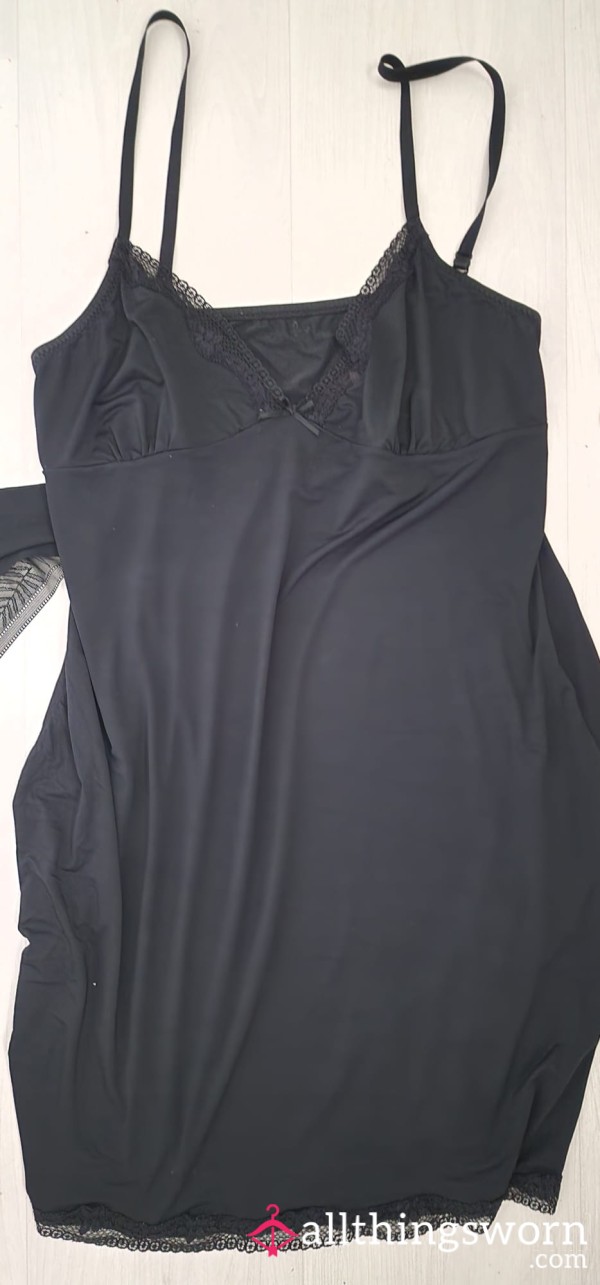 Old Black Camisole Nightie 🖤 7+ Yrs Of Scent & Play