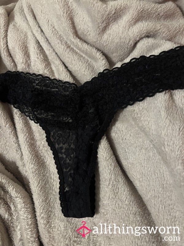 Old Black Thong🖤