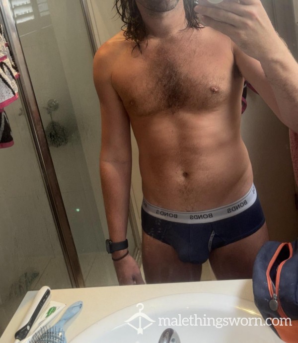 Old Bonds Briefs. One Of My Workout Undies.