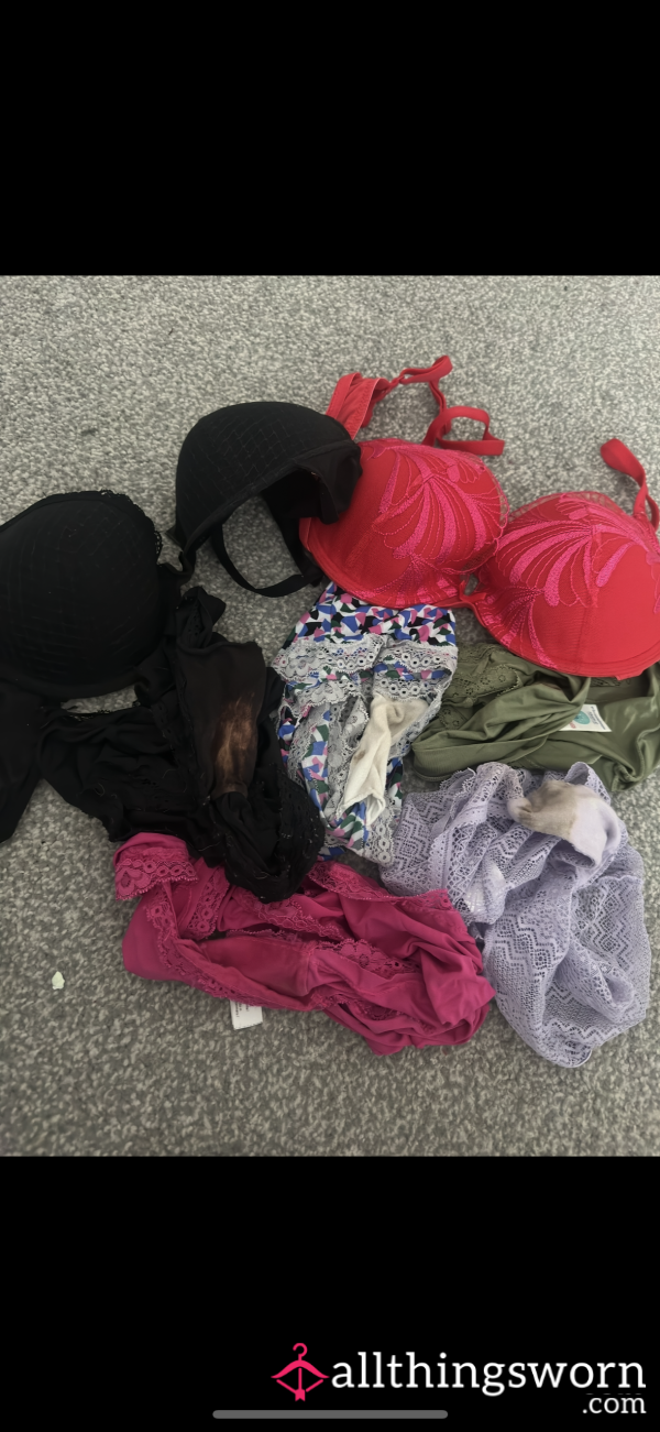 Old Bra And Pantie Bundle