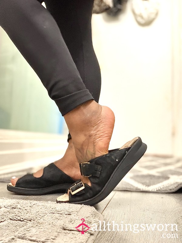 Old Charlies Double Buckle Slides