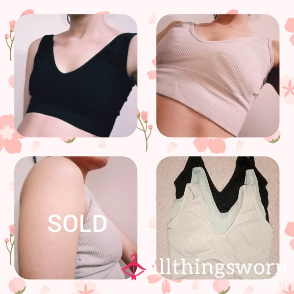 *Reduced* Old Crop Top Style Bras