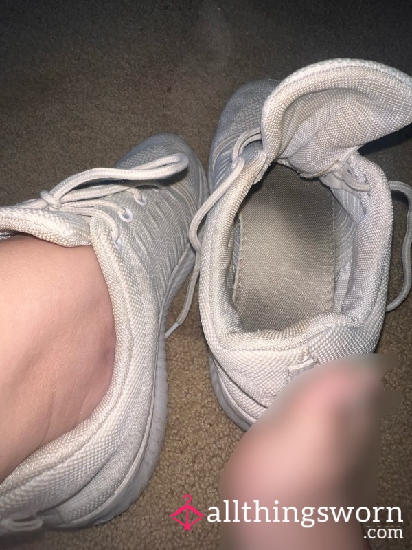 Old Dirty Beat Up Workout Sneakers