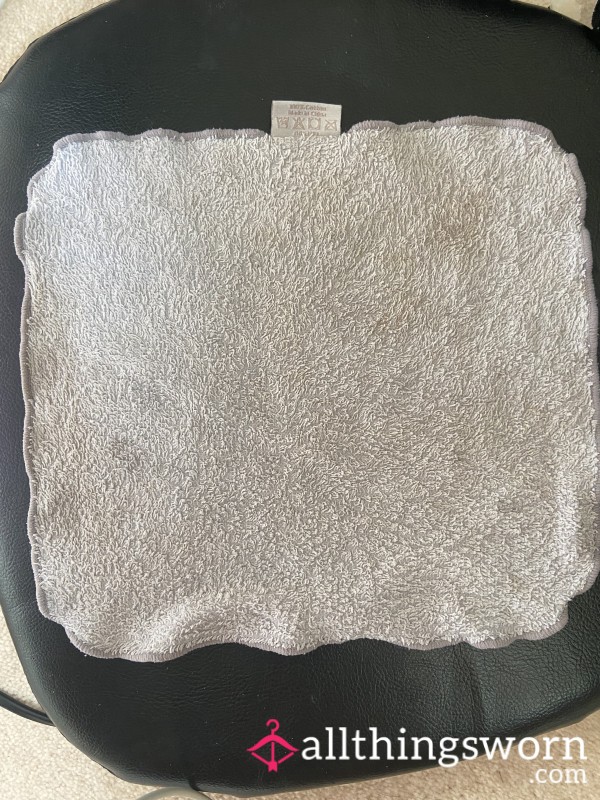 Old Dirty Used Face And Body Cloth