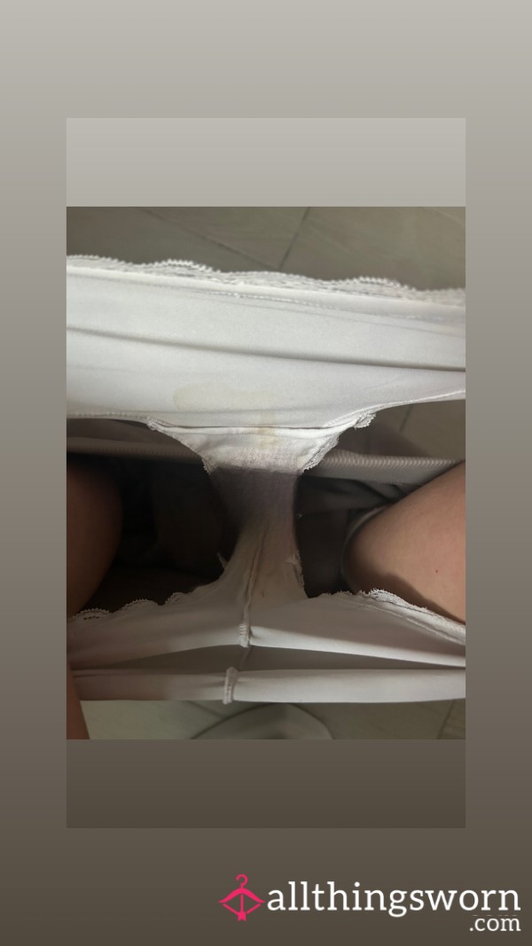 Dirty Gusset Old Worn Panties🥵💦