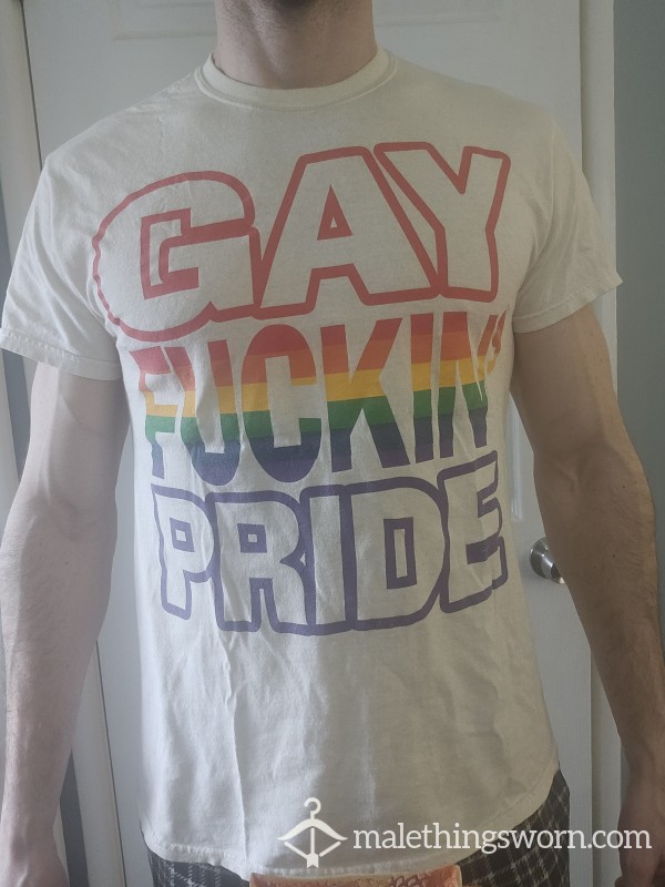 Old Gay Pride Shirt Size M