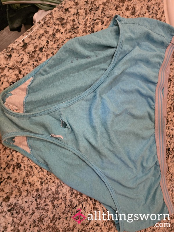 Old Granny Panties/ Comes With A 3 Day Wear! Also One Free Addon!