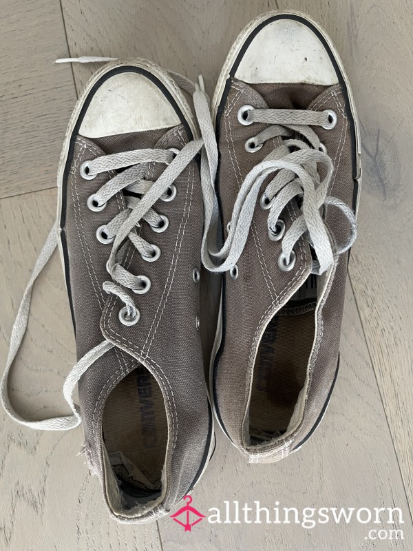 Old Grey Converse