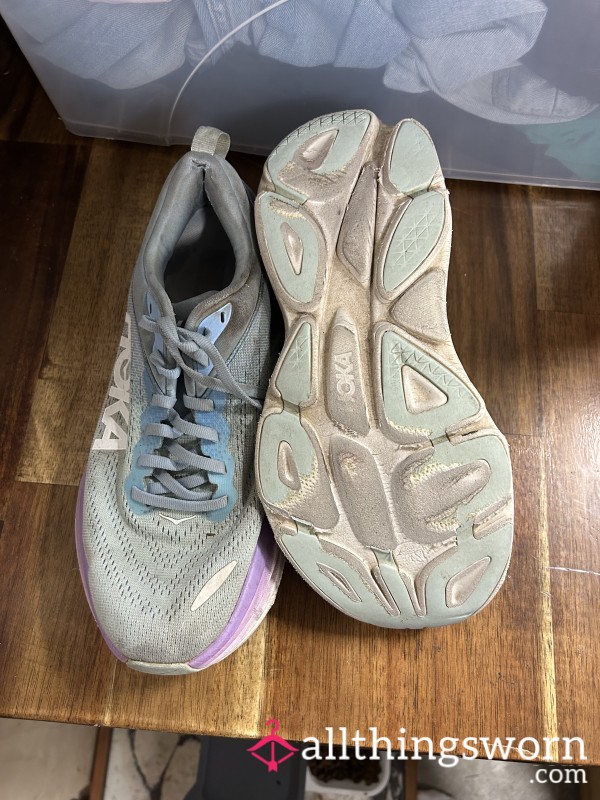 Old Hoka Running Sneakers