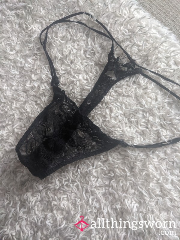 Old Holey La Senza Thong