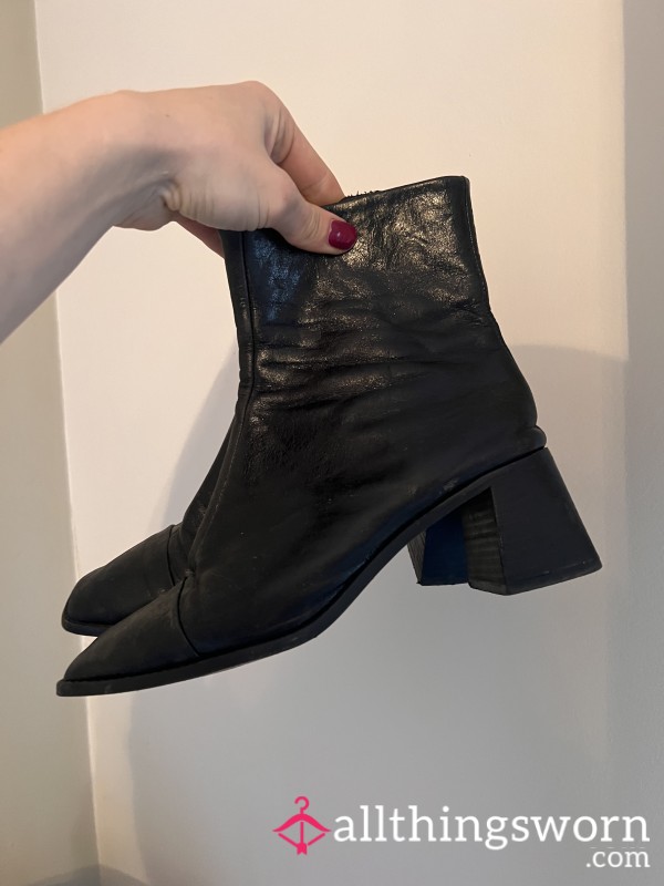 Old Leather Boots