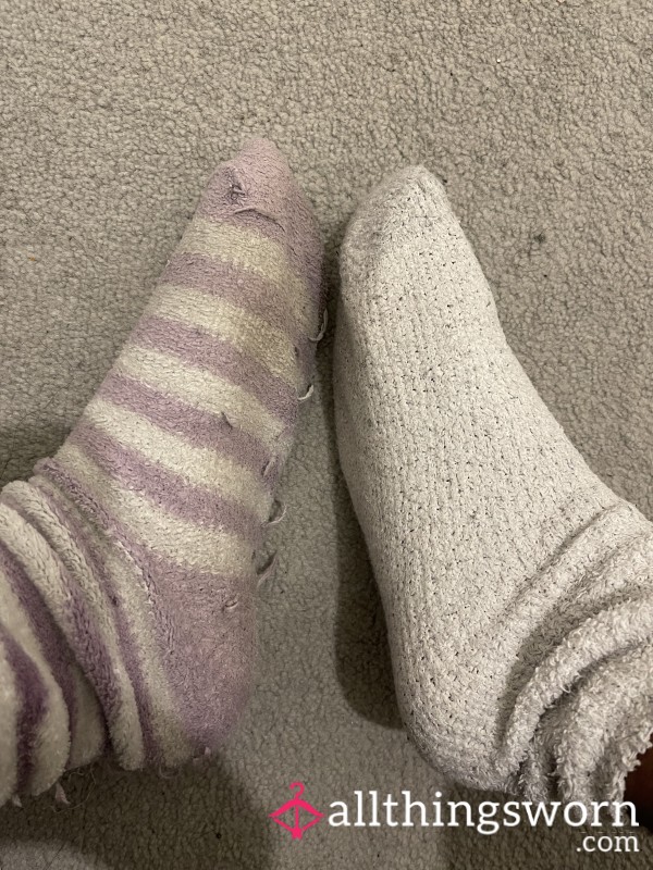 Old Mismatched Sweaty Socks