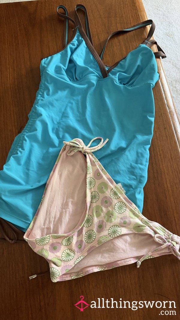 Old Mitch Match, Bathing Suit, Top And Bottoms