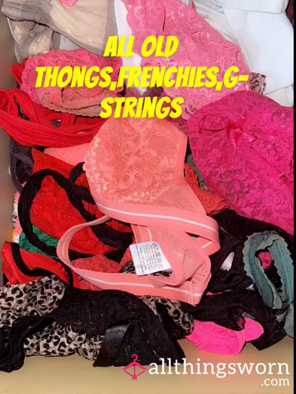 💖 Old Mixed Panties – A Lucky Dip Of My Dirtiest Secrets 💖