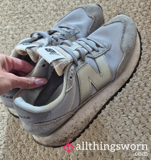 Old New Balance Trainers Well Worn And Loved