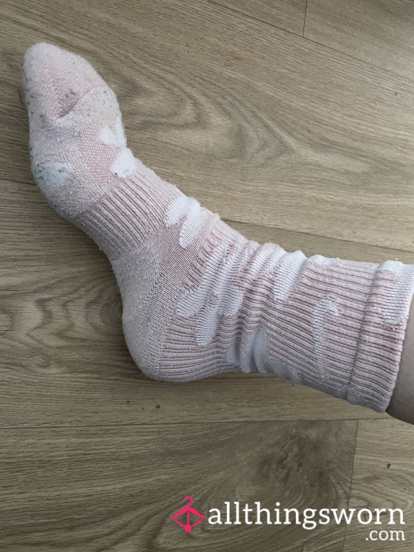 Old Nike Faded Socks. 24 Hours Wear