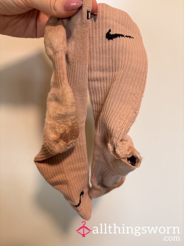 Old Nike Socks With Holes