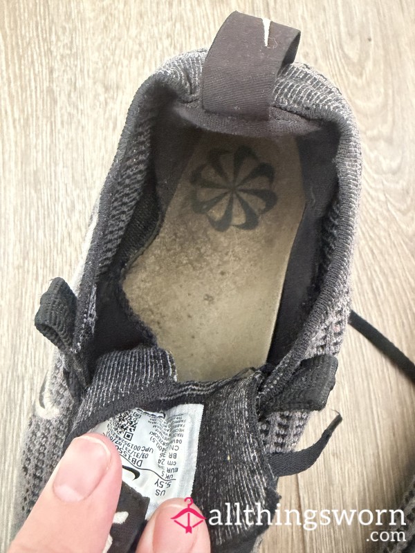 Worn Nike Trainers