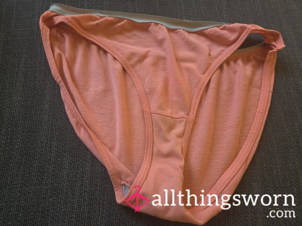 Old Orange Hanes Panty Size 7