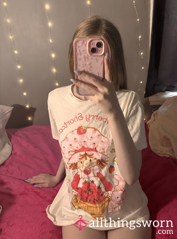 Old Oversized Strawberry Shortcake Shirt!