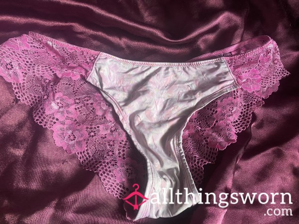 Old Panties, Complete Lace See-through Back Ready To Wear