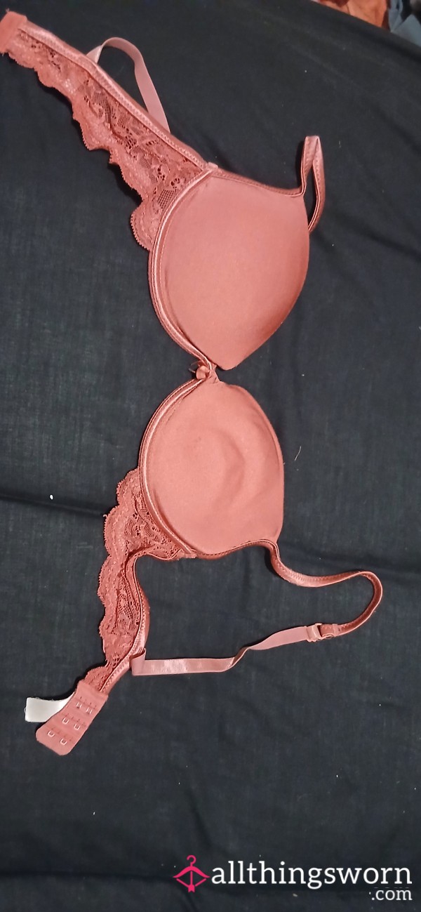 Old Pink Slightly Padded Bra